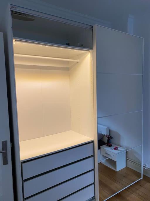 Doppelzimmer Mit Terrasse In Privatem Zuhause Λίμπεκ Εξωτερικό φωτογραφία